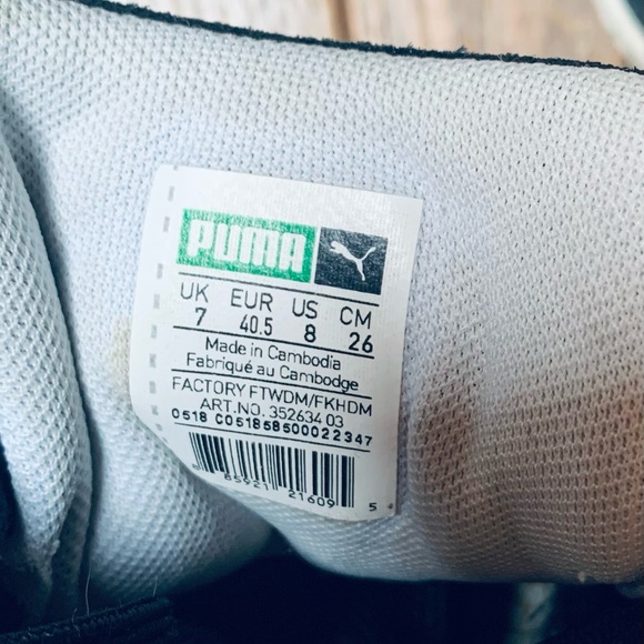 Black Puma Suede Classic (Men 8, Women 10) - Picture 7 of 7